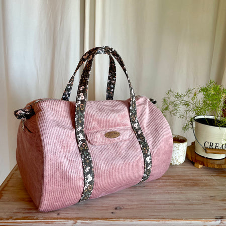 sac a langer rose personnalisable