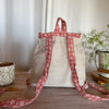 Sac a Dos Creche Fille - Ecru Marsala