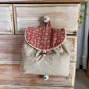 Sac a Dos Creche Fille - Ecru Marsala