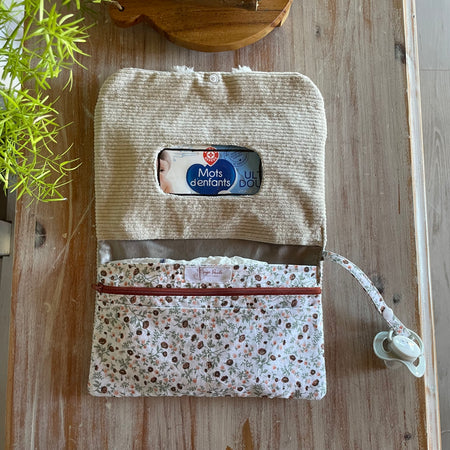 Pochette Couche et Lingettes