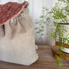 Sac a Dos Creche Fille - Ecru Marsala