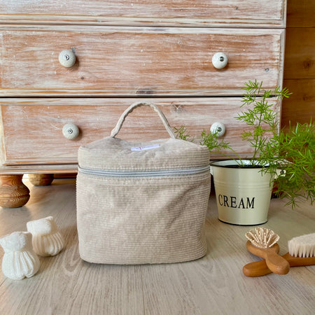 Trousse de toilette Vanity Ecru